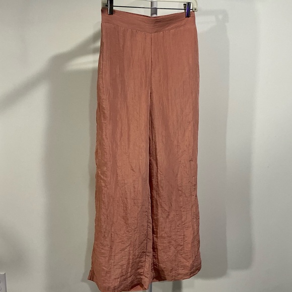 House of Harlow 1960 Pants - House of Harlow 1960 Wide Leg Pants in Rust